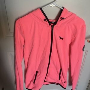 PINK zip up hoodie